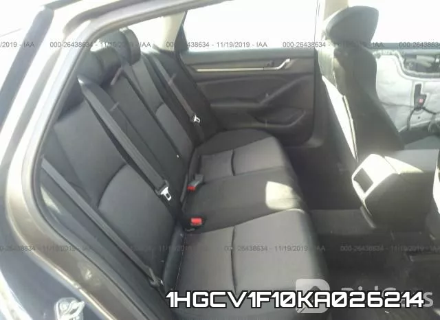 1HGCV1F10KA026214 фото 9