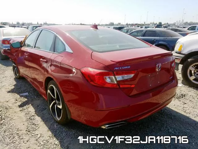 1HGCV1F32JA118716 фото 4