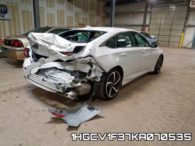 1HGCV1F37KA070535 фото 4