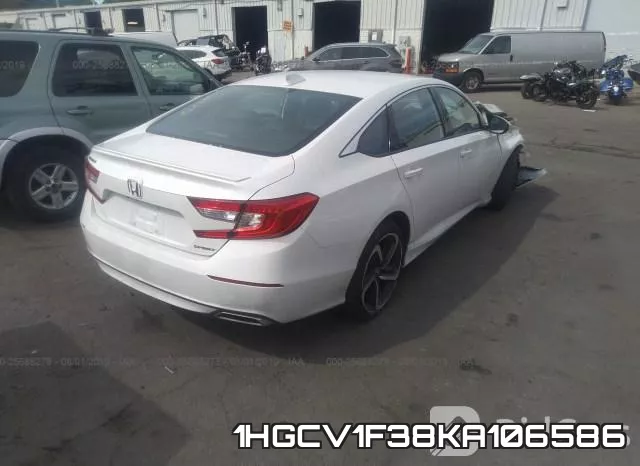 1HGCV1F38KA106586 фото 5