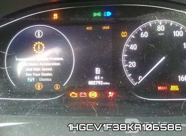1HGCV1F38KA106586 фото 8