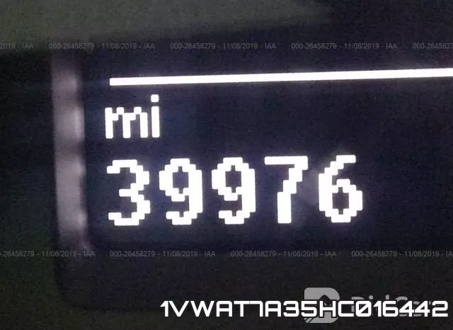 1VWAT7A35HC016442 фото 8