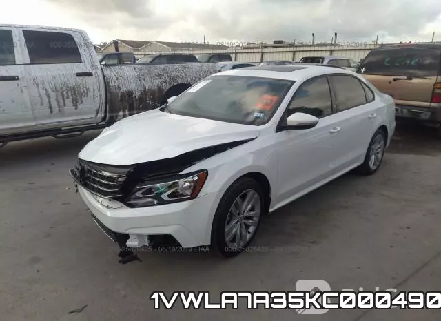 1VWLA7A35KC000490 фото 3