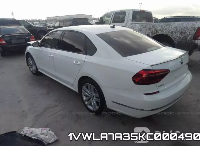 1VWLA7A35KC000490 фото 4