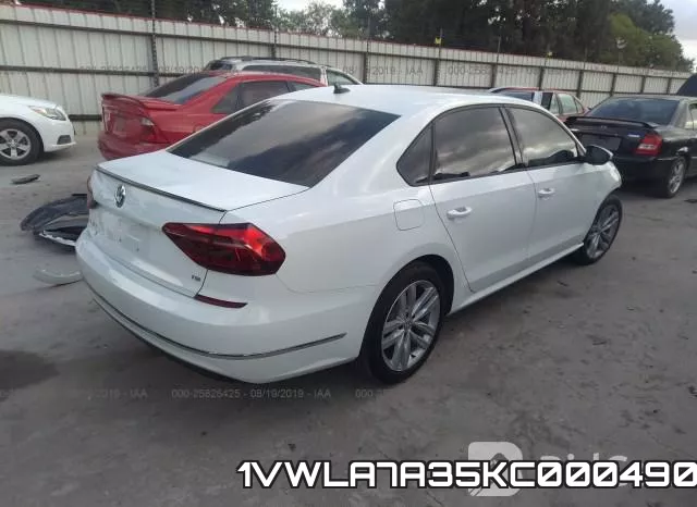 1VWLA7A35KC000490 фото 5