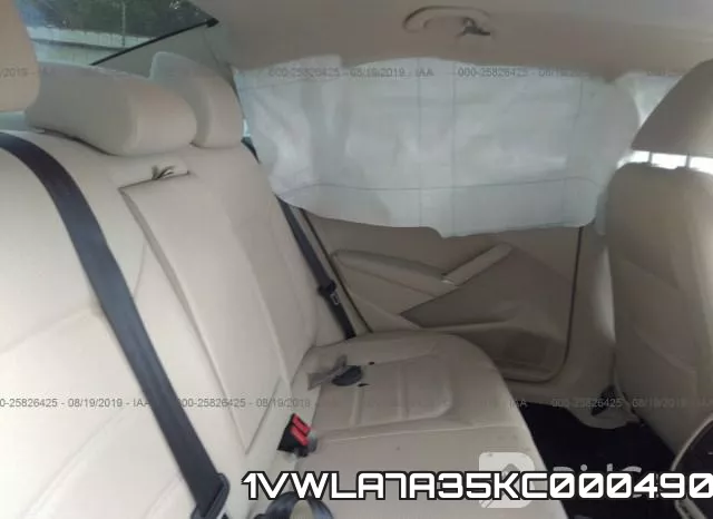 1VWLA7A35KC000490 фото 8