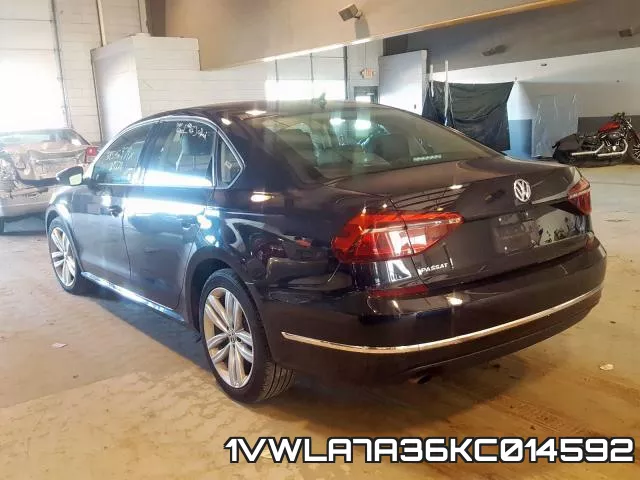 1VWLA7A36KC014592 фото 4