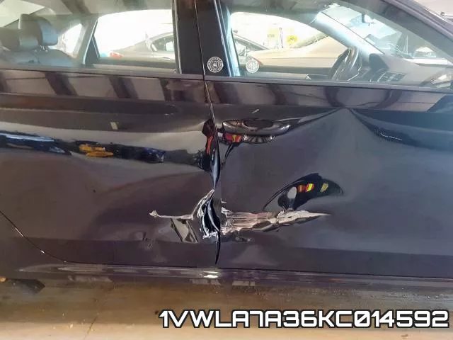 1VWLA7A36KC014592 фото 9
