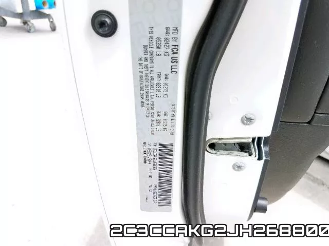 2C3CCAKG2JH268800 фото 2