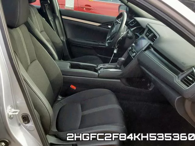 2HGFC2F84KH535360 фото 6