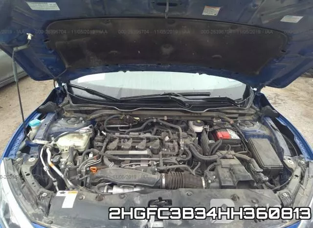 2HGFC3B34HH360813 фото 2