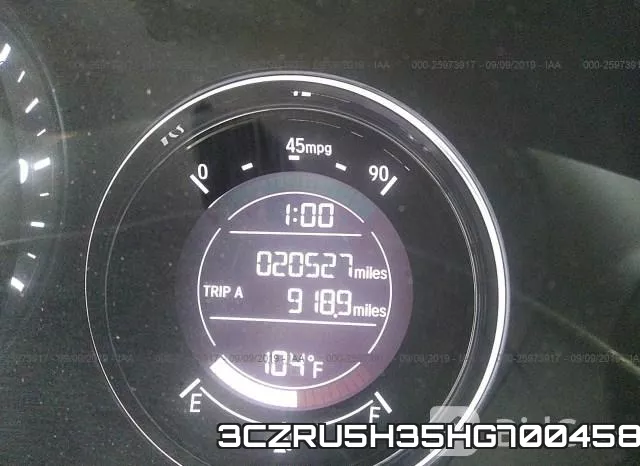3CZRU5H35HG700458 фото 8