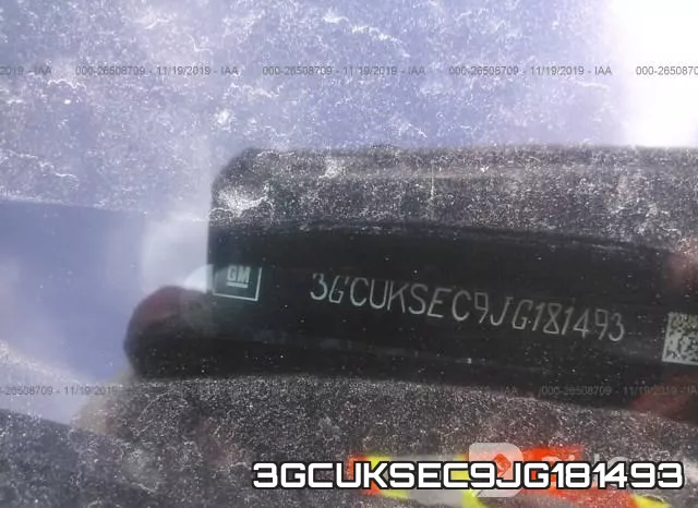 3GCUKSEC9JG181493 фото 9