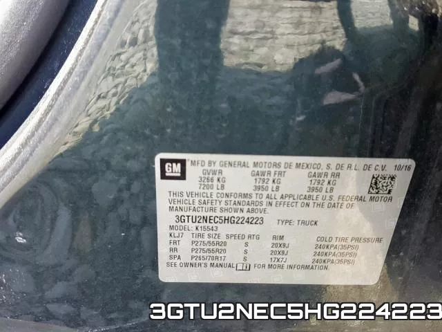 3GTU2NEC5HG224223 фото 2