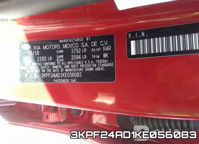 3KPF24AD1KE056083 фото 10