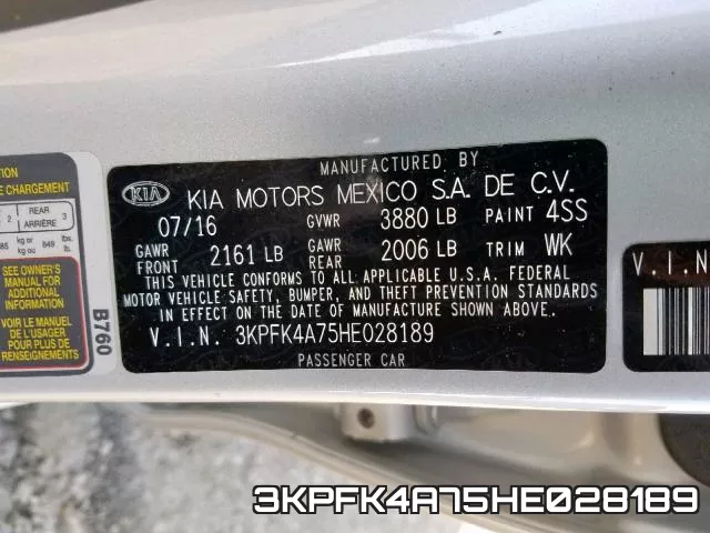 3KPFK4A75HE028189 фото 2