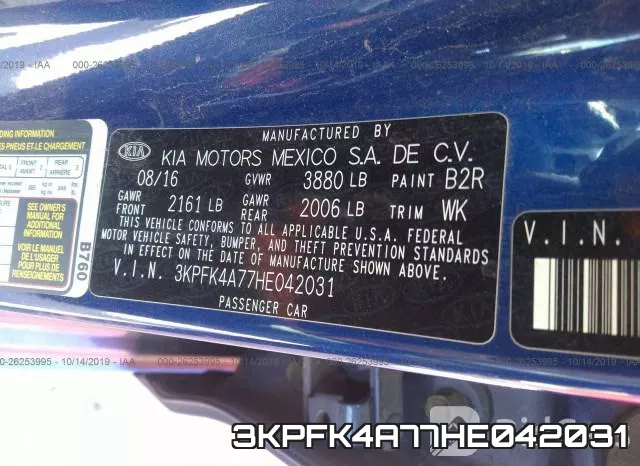 3KPFK4A77HE042031 фото 10