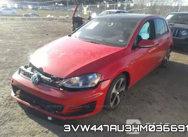 3VW447AU3HM036691 фото 3