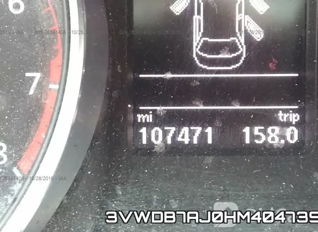 3VWDB7AJ0HM404739 фото 8