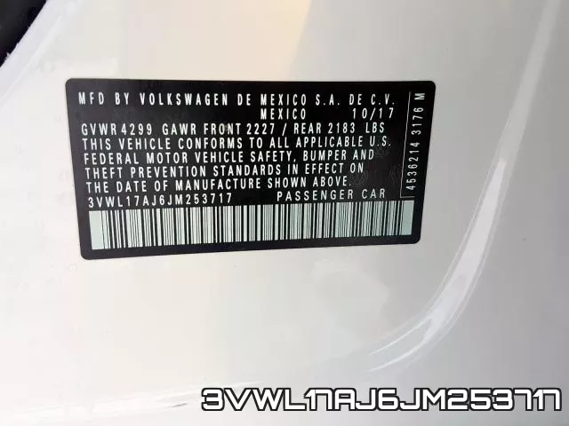 3VWL17AJ6JM253717 фото 2
