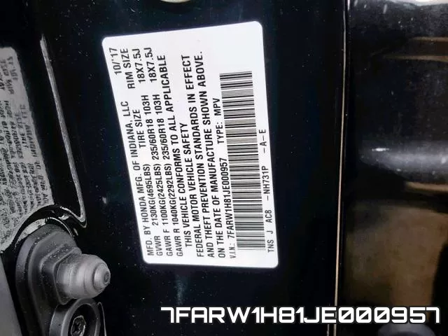 7FARW1H81JE000957 фото 2