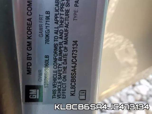 KL8CB6SA4JC473134 фото 2