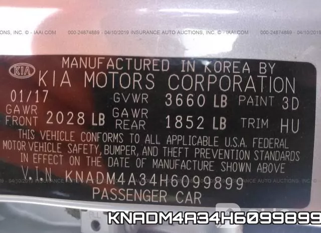 KNADM4A34H6099899 фото 10