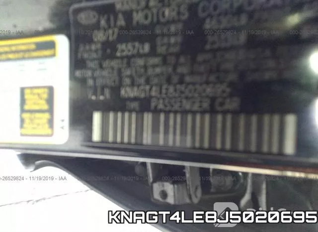 KNAGT4LE8J5020695 фото 10