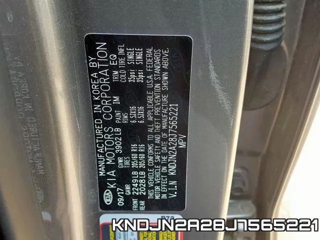 KNDJN2A28J7565221 фото 2