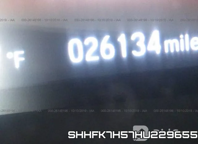 SHHFK7H57HU229655 фото 8