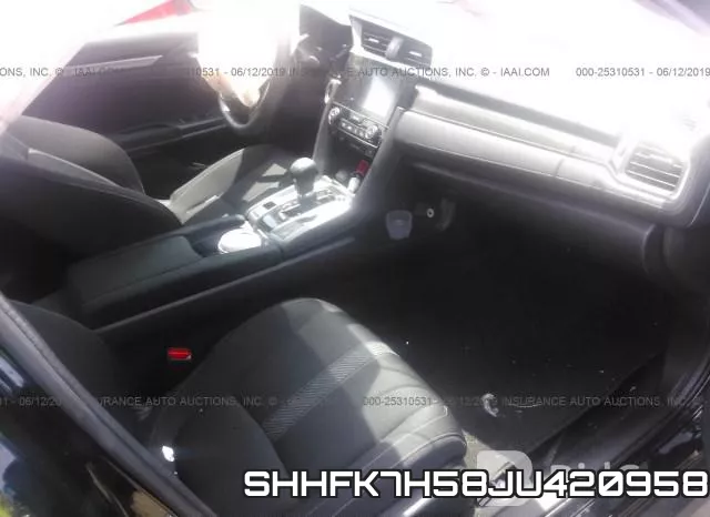 SHHFK7H58JU420958 фото 6