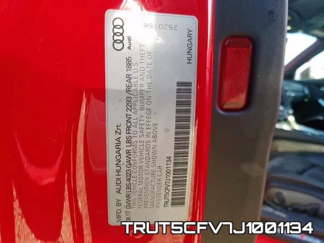 TRUT5CFV7J1001134 фото 2