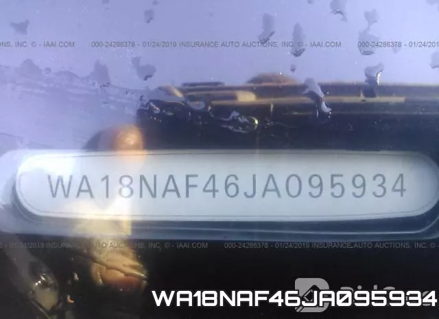 WA18NAF46JA095934 фото 10
