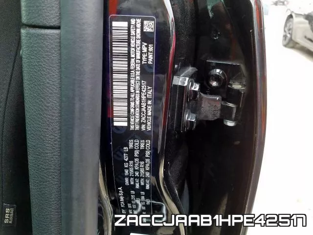 ZACCJAAB1HPE42517 фото 2