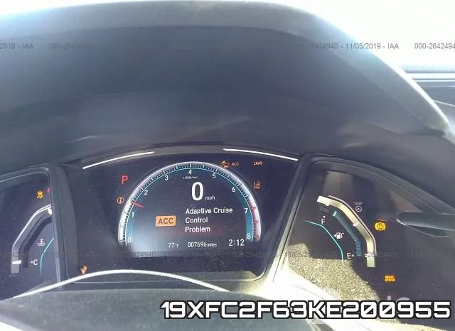 19XFC2F63KE200955 фото 8