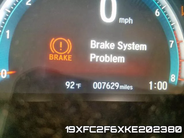 19XFC2F6XKE202380 фото 9