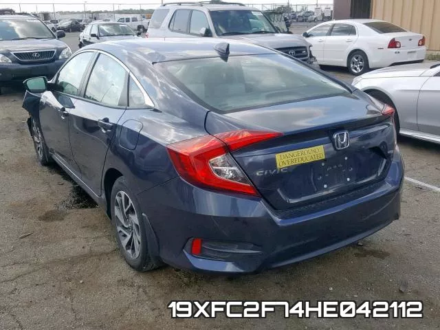 19XFC2F74HE042112 фото 4