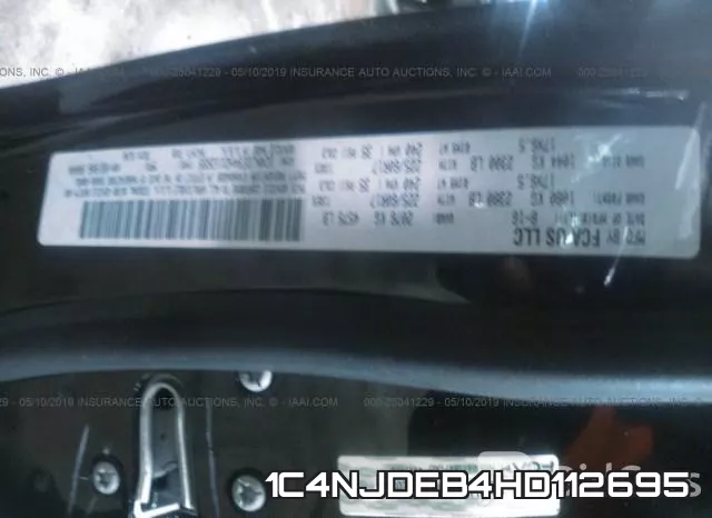 1C4NJDEB4HD112695 фото 8