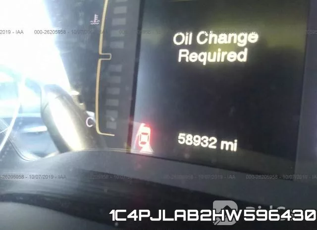 1C4PJLAB2HW596430 фото 8