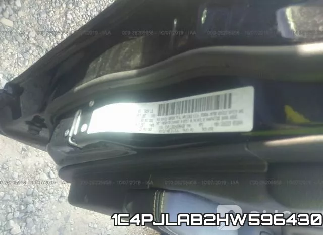 1C4PJLAB2HW596430 фото 10