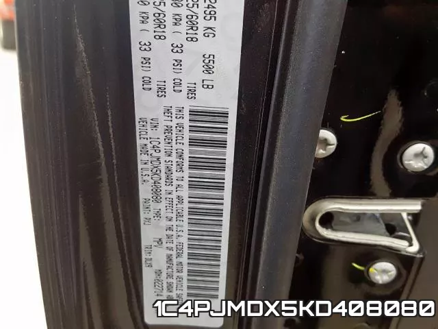 1C4PJMDX5KD408080 фото 2