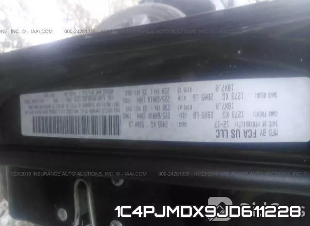 1C4PJMDX9JD611228 фото 10