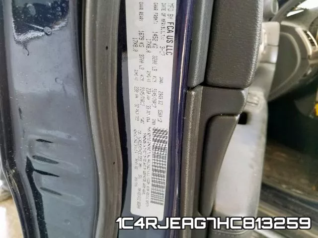 1C4RJEAG7HC813259 фото 2