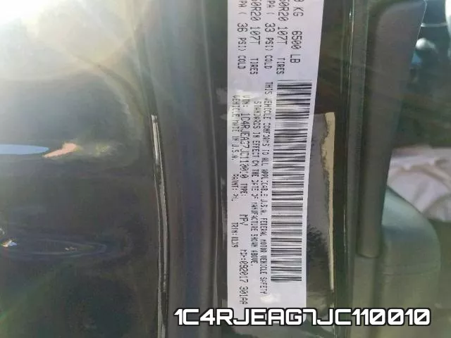1C4RJEAG7JC110010 фото 2