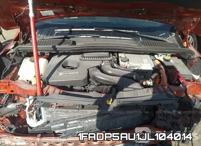 1FADP5AU1JL104014 фото 2