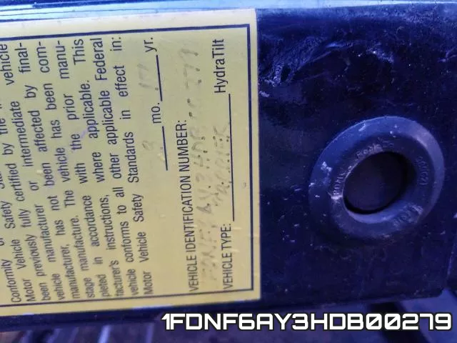 1FDNF6AY3HDB00279 фото 2