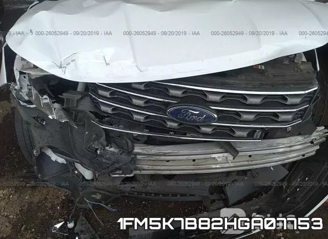 1FM5K7B82HGA07753 фото 2