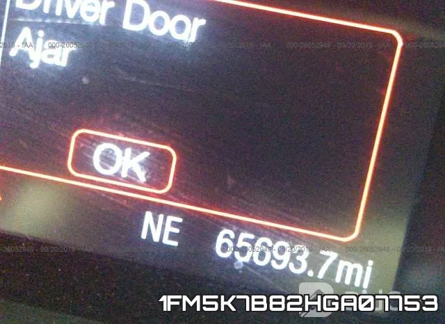 1FM5K7B82HGA07753 фото 8