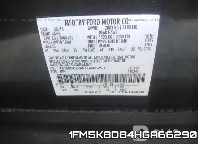 1FM5K8D84HGA66290 фото 10