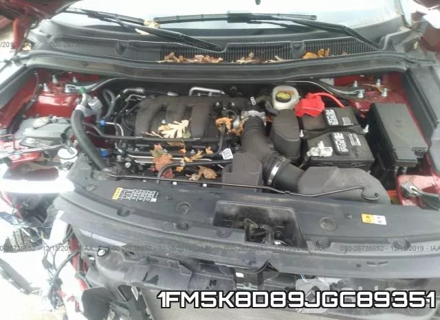 1FM5K8D89JGC89351 фото 2